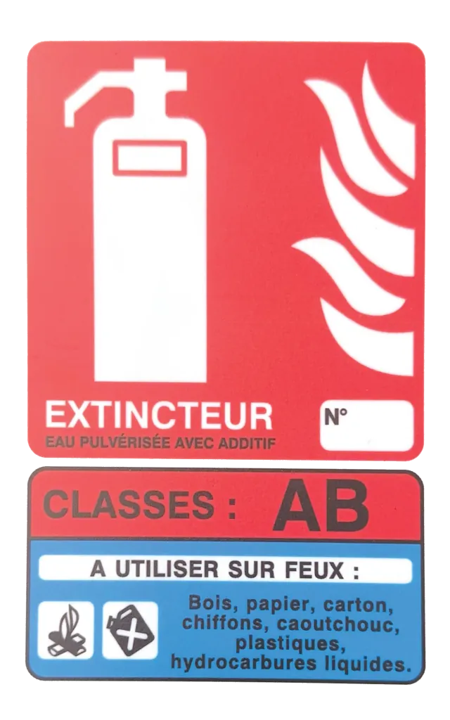Extincteur classe AB