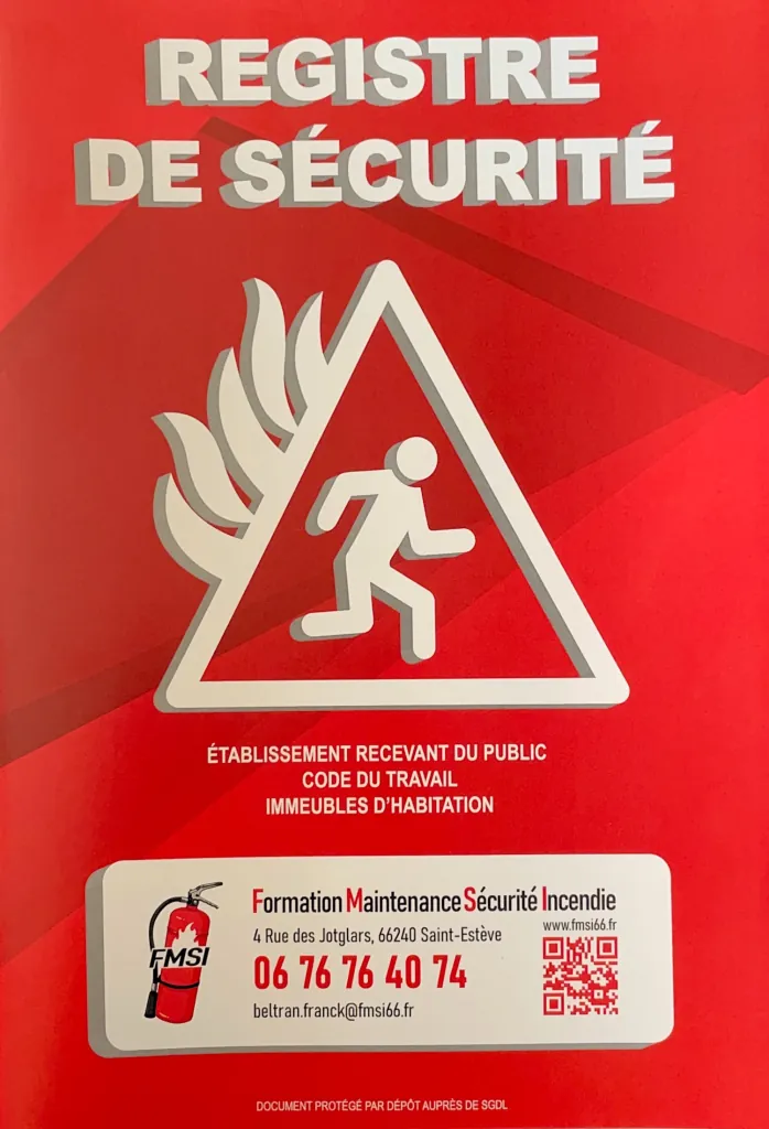 Registre de sécurité